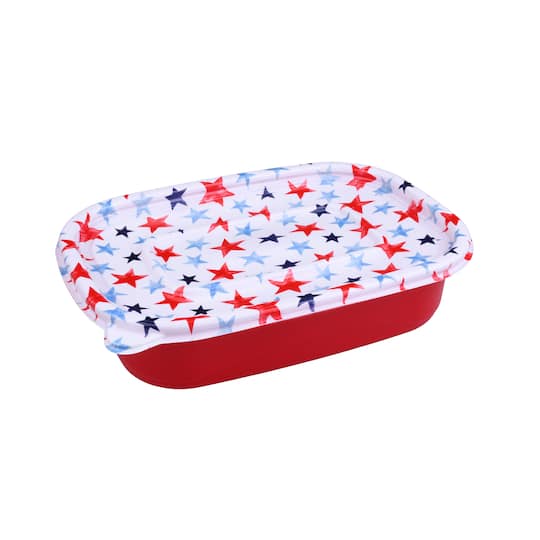 Red, White & Blue Food Storage Containers, 6ct. by Makery™